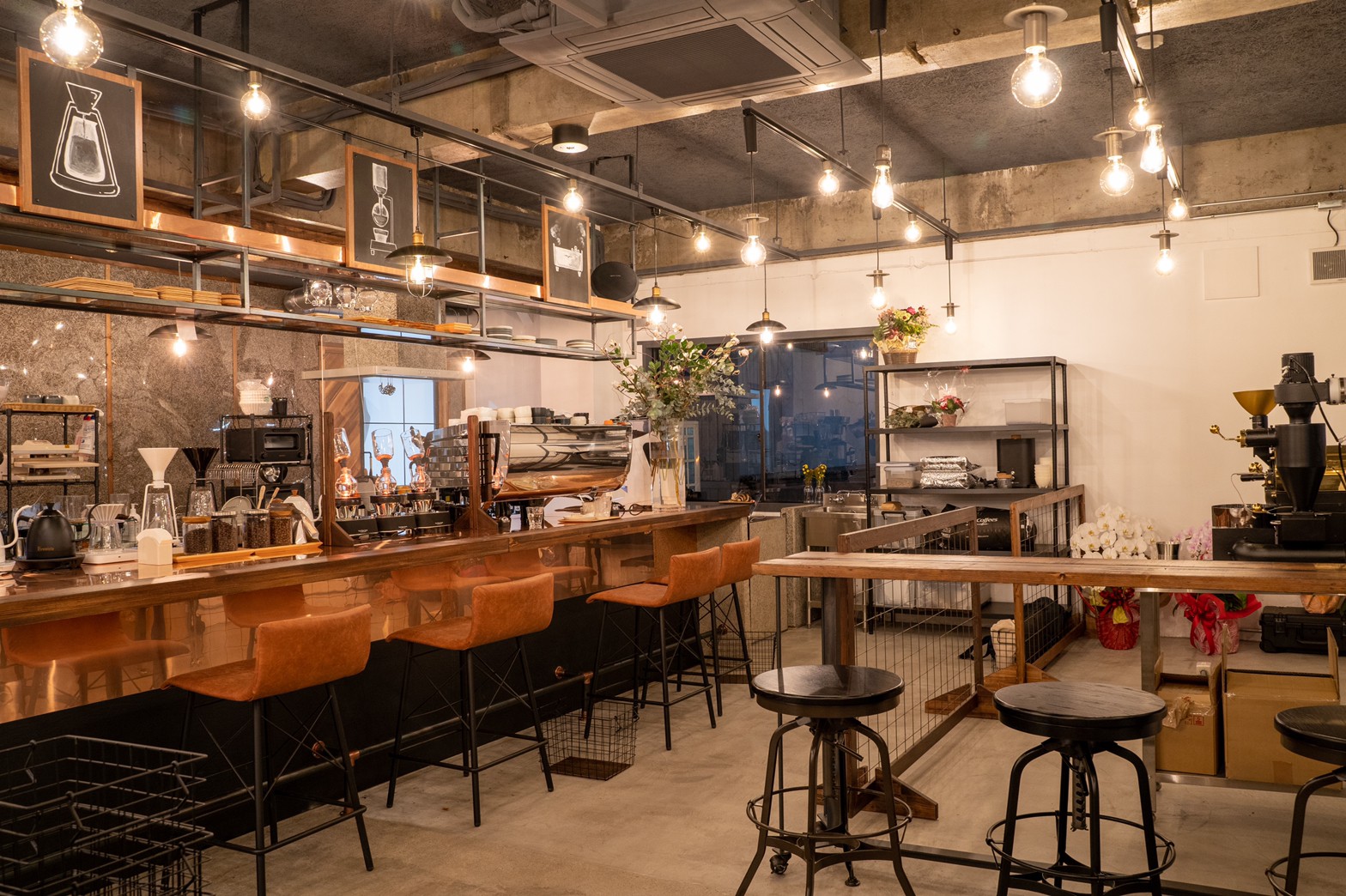 Origin & Ember Coffee Bar Interior