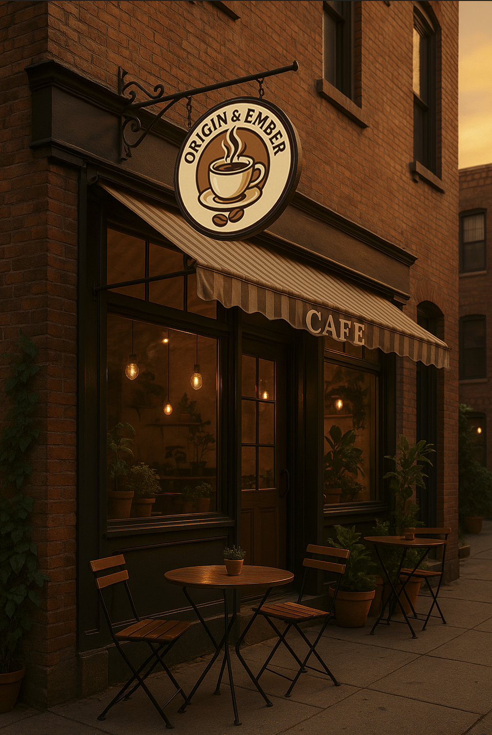 Origin & Ember Coffee Bar Exterior