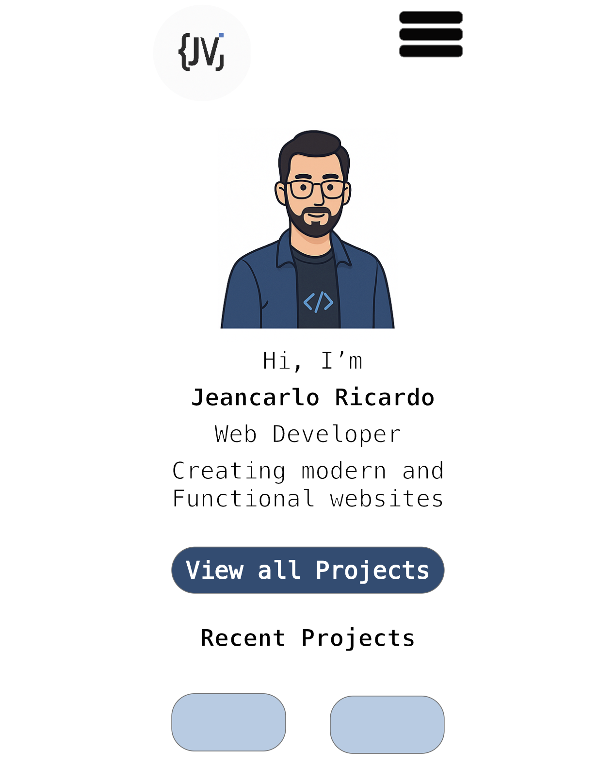 Mobile app design screenshot