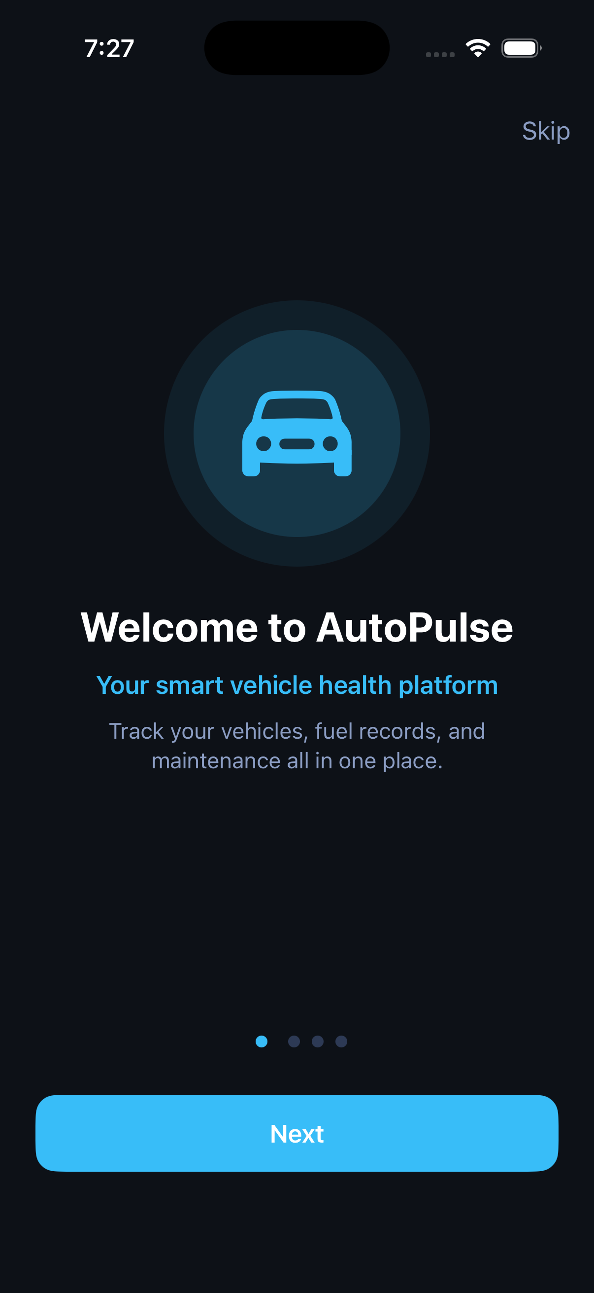 AutoPulse iOS screen 6
